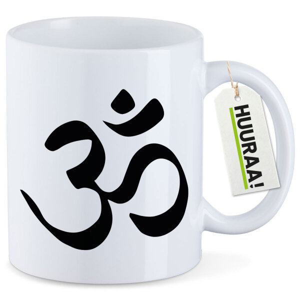 Kaffeetasse Yoga-Om Symbol 330ml