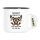 Emaille Tasse Weihnachtsstress Rentier 300ml Vintage