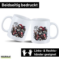 Kaffeetasse Cooler Weihnachtsmann Merry Christmas 330ml