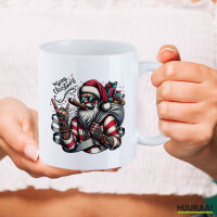 Kaffeetasse Cooler Weihnachtsmann Merry Christmas 330ml