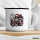 Emaille Tasse Cooler Weihnachtsmann Merry Christmas 300ml Vintage