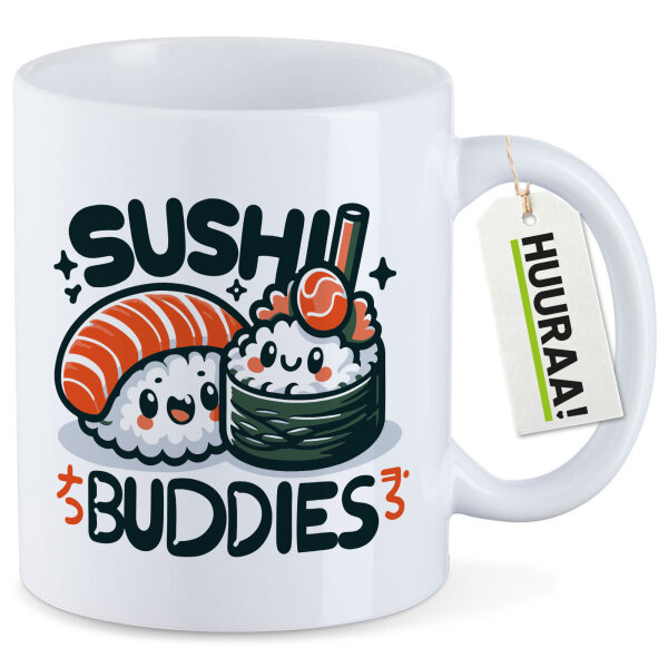 Kaffeetasse Sushi Buddies Sushirollen 330ml