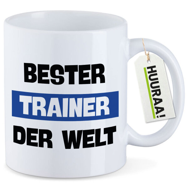 Kaffeetasse Bester Trainer der Welt 330ml