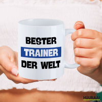 Kaffeetasse Bester Trainer der Welt 330ml