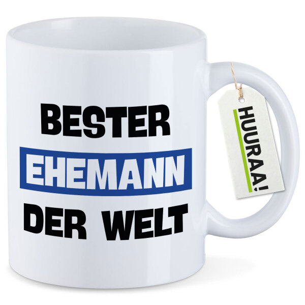 Kaffeetasse Bester Ehemann der Welt 330ml