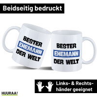 Kaffeetasse Bester Ehemann der Welt 330ml