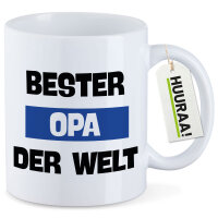 Kaffeetasse Bester Opa der Welt 330ml