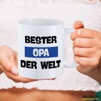 Kaffeetasse Bester Opa der Welt 330ml