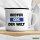 Emaille Tasse Bester Opa der Welt 300ml Vintage