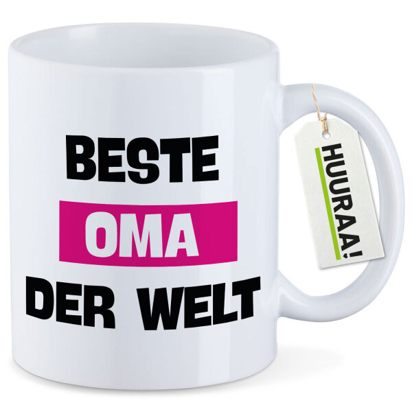 Kaffeetasse Beste Oma der Welt 330ml