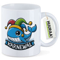 Kaffeetasse Karnewal Karneval Wal 330ml