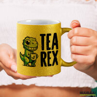 Glitzertasse Tea Rex Dinosaurier 330ml