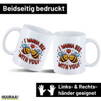 Kaffeetasse Wanna Bee with you. Bienen 330ml