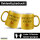 Glitzertasse Ohne mich ist alles doof 330ml