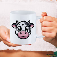 Kaffeetasse Comic Kuh Kälbchen 330ml