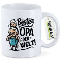 Kaffeetasse Bester Opa der Welt 330ml