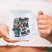 Kaffeetasse Bester Opa der Welt 330ml