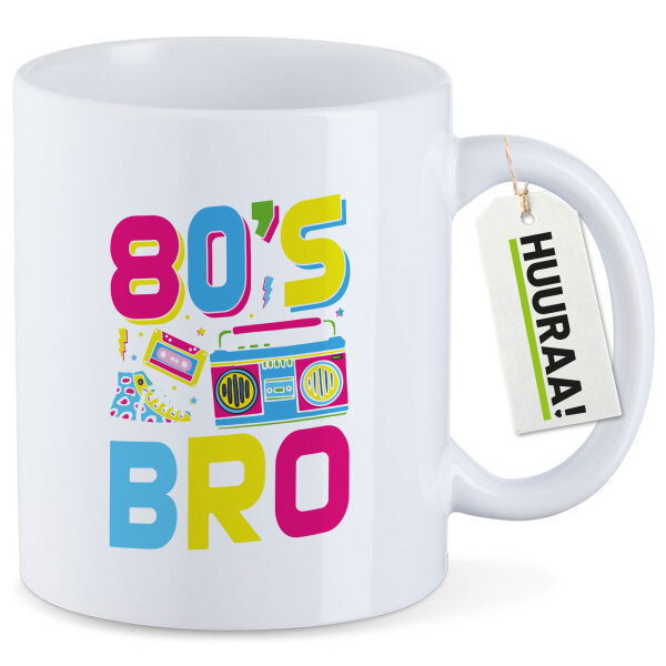 Kaffeetasse 80s Bro Retro 330ml