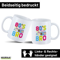Kaffeetasse 80s Bro Retro 330ml