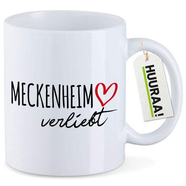Kaffeetasse Meckenheim verliebt 330ml