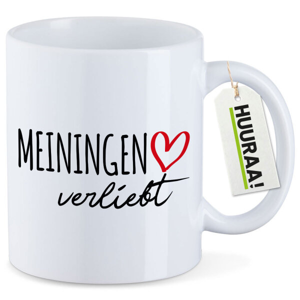 Kaffeetasse Meiningen verliebt 330ml