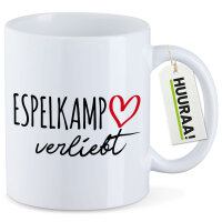 Kaffeetasse Espelkamp verliebt 330ml