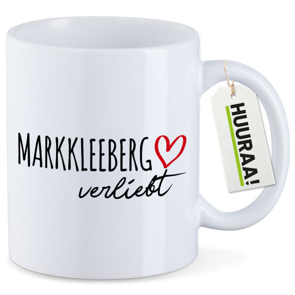 Kaffeetasse Markkleeberg verliebt 330ml