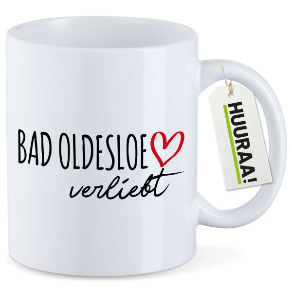 Kaffeetasse Bad Oldesloe verliebt 330ml