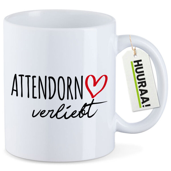 Kaffeetasse Attendorn verliebt 330ml