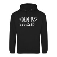 Unisex Hoodie Norden verliebt Größe S-3XL
