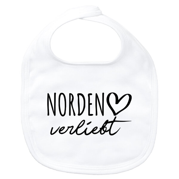 Baby Lätzchen Norden verliebt