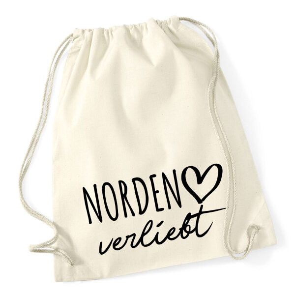 Turnbeutel Norden verliebt 12 Liter