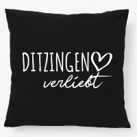 Kissen Ditzingen verliebt 40x40cm