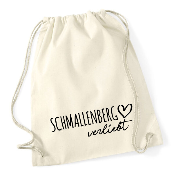 Turnbeutel Schmallenberg verliebt 12 Liter