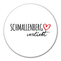 Aufkleber Schmallenberg verliebt 10cm Sticker