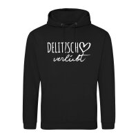 Unisex Hoodie Delitzsch verliebt Größe S-3XL