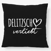 Kissen Delitzsch verliebt 40x40cm