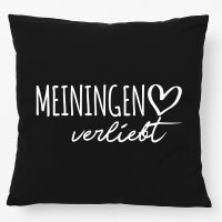 Kissen Meiningen verliebt 40x40cm