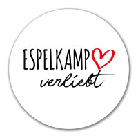 Aufkleber Espelkamp verliebt 10cm Sticker