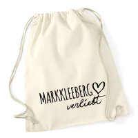 Turnbeutel Markkleeberg verliebt 12 Liter
