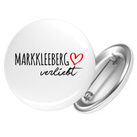 Button Markkleeberg verliebt Anstecker