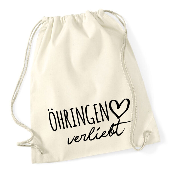Turnbeutel Öhringen verliebt 12 Liter