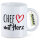 Kaffeetasse Chef mit Herz 330ml