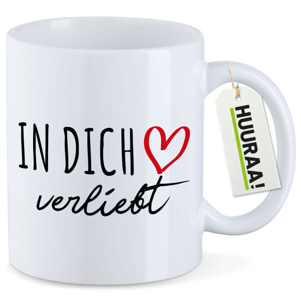 Kaffeetasse In dich verliebt 330ml