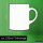 Glitzertasse Barkeeper mit Herz 330ml