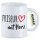 Kaffeetasse Friseur mit Herz 330ml