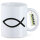 Kaffeetasse Fische Symbol 330ml
