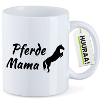 Kaffeetasse Pferdemama Silhouette 330ml
