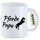 Kaffeetasse Pferdepapa Silhouette 330ml