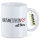 Kaffeetasse Hausmeisterin mit Herz 330ml